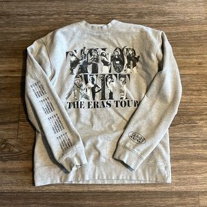 Official Eras Tour Taylor Swift Merch Crewneck Size L
